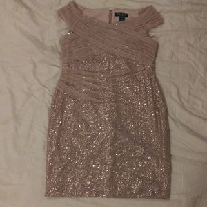 💜HP💜 Ralph Lauren Sequin Dress